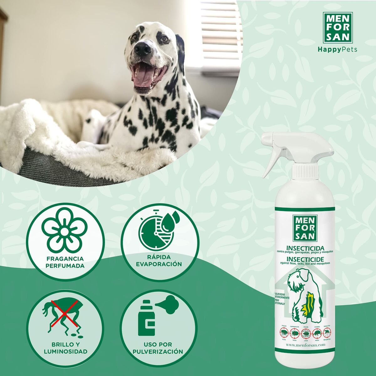 Perfume para Animais de Estimação Menforsan 750 ml